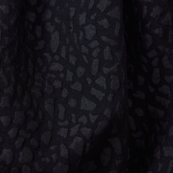 Zara NWT luxury minimalist black Jacquard party skirt size M - Picture 6 of 8